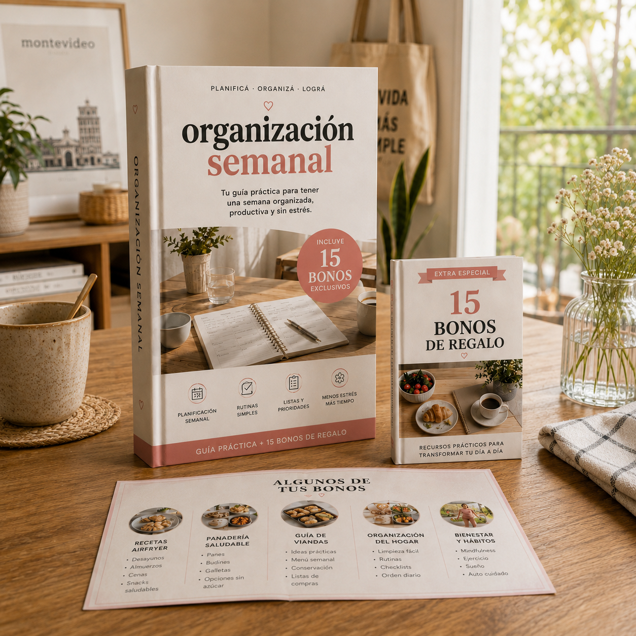 Semana Resuelta™ — El Método para Organizar tu Semana, Simplificar tu Día y Vivir con Menos Estrés