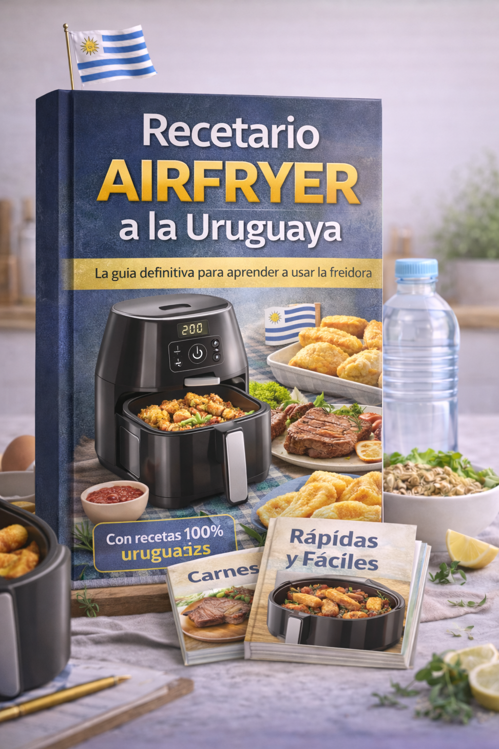 RECETARIO AIRFRYER a la Uruguaya: La Guía Definitiva (Dulce + Salado)